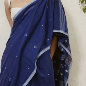 Home Indigo Whisper Saree